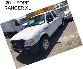 2011 FORD RANGER XL