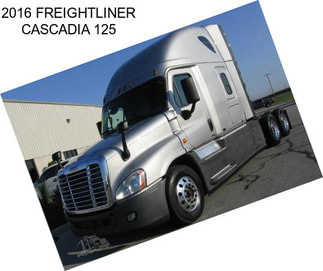 2016 FREIGHTLINER CASCADIA 125