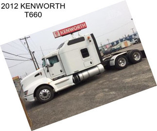 2012 KENWORTH T660