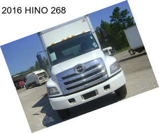 2016 HINO 268