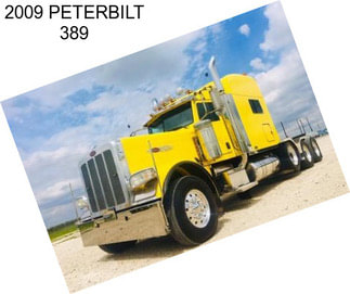 2009 PETERBILT 389