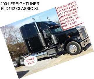 2001 FREIGHTLINER FLD132 CLASSIC XL