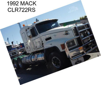 1992 MACK CLR722RS