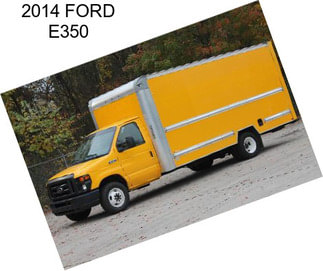 2014 FORD E350