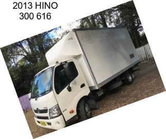 2013 HINO 300 616