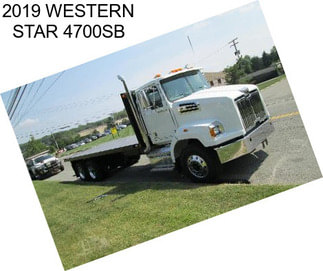 2019 WESTERN STAR 4700SB