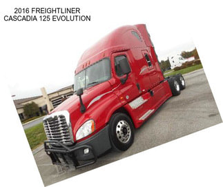 2016 FREIGHTLINER CASCADIA 125 EVOLUTION