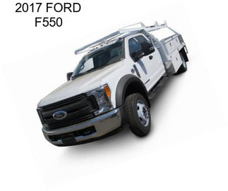 2017 FORD F550