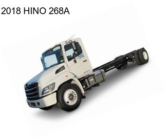 2018 HINO 268A