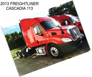 2013 FREIGHTLINER CASCADIA 113