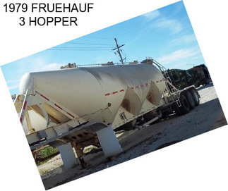 1979 FRUEHAUF 3 HOPPER