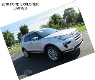 2018 FORD EXPLORER LIMITED