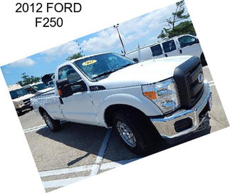 2012 FORD F250