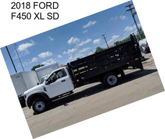 2018 FORD F450 XL SD