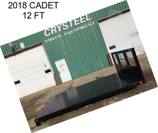 2018 CADET 12 FT