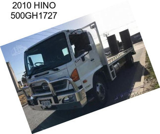 2010 HINO 500GH1727