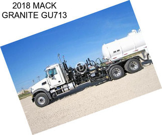 2018 MACK GRANITE GU713