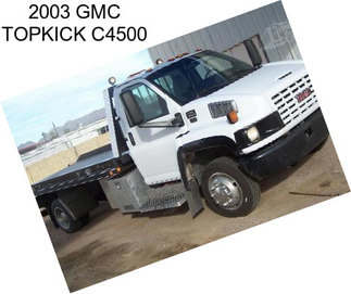 2003 GMC TOPKICK C4500