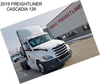 2019 FREIGHTLINER CASCADIA 126