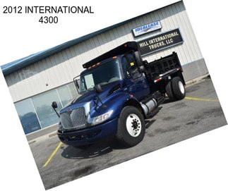 2012 INTERNATIONAL 4300