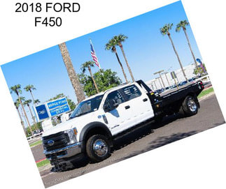 2018 FORD F450