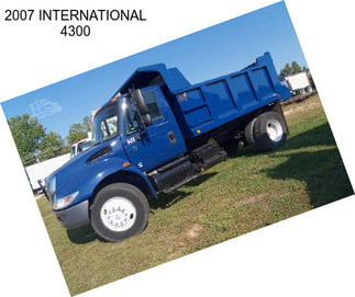 2007 INTERNATIONAL 4300