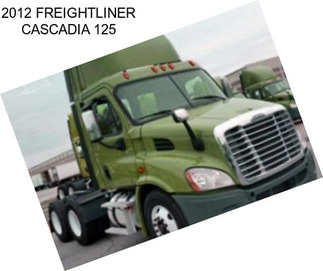 2012 FREIGHTLINER CASCADIA 125