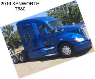 2016 KENWORTH T680