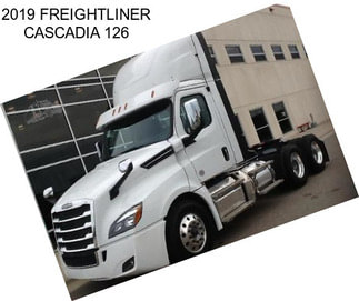 2019 FREIGHTLINER CASCADIA 126