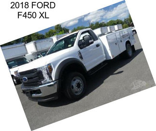 2018 FORD F450 XL