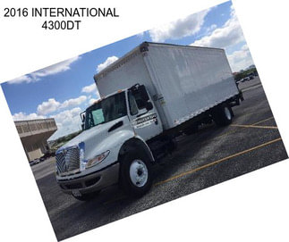 2016 INTERNATIONAL 4300DT