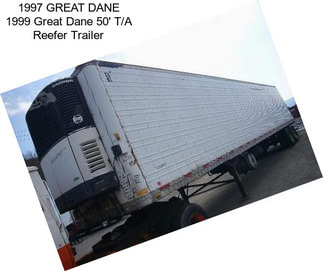 1997 GREAT DANE 1999 Great Dane 50\' T/A Reefer Trailer