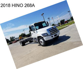 2018 HINO 268A