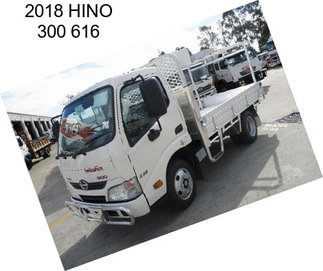 2018 HINO 300 616