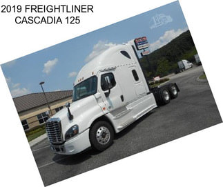 2019 FREIGHTLINER CASCADIA 125