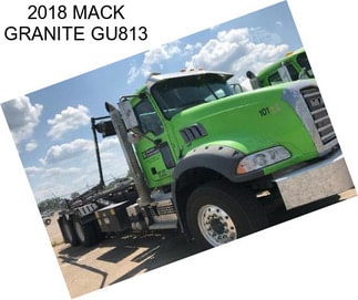 2018 MACK GRANITE GU813