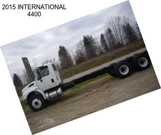 2015 INTERNATIONAL 4400