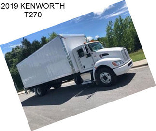 2019 KENWORTH T270