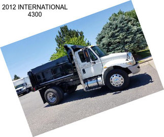 2012 INTERNATIONAL 4300