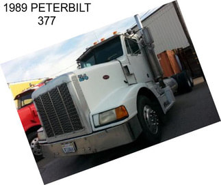 1989 PETERBILT 377