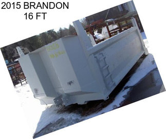 2015 BRANDON 16 FT