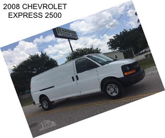 2008 CHEVROLET EXPRESS 2500