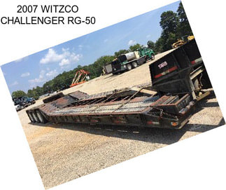 2007 WITZCO CHALLENGER RG-50