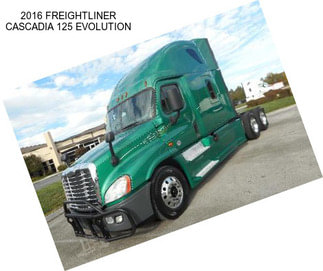 2016 FREIGHTLINER CASCADIA 125 EVOLUTION