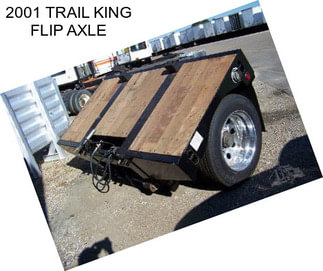 2001 TRAIL KING FLIP AXLE