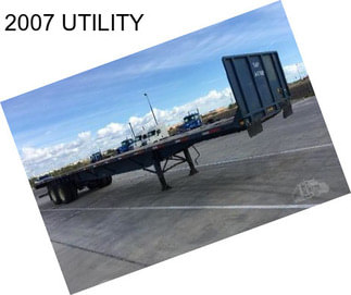 2007 UTILITY