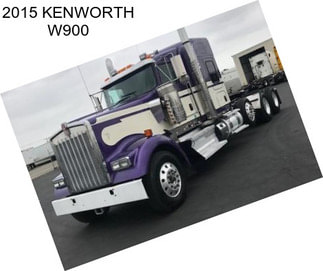 2015 KENWORTH W900