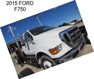 2015 FORD F750