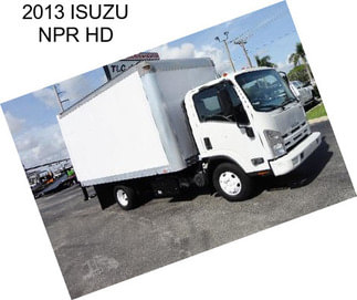 2013 ISUZU NPR HD