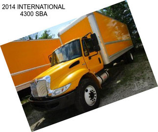 2014 INTERNATIONAL 4300 SBA